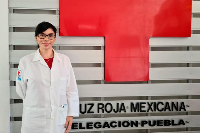 8M: Daniela, madre y pediatra de Cruz Roja Puebla, esta es su historia