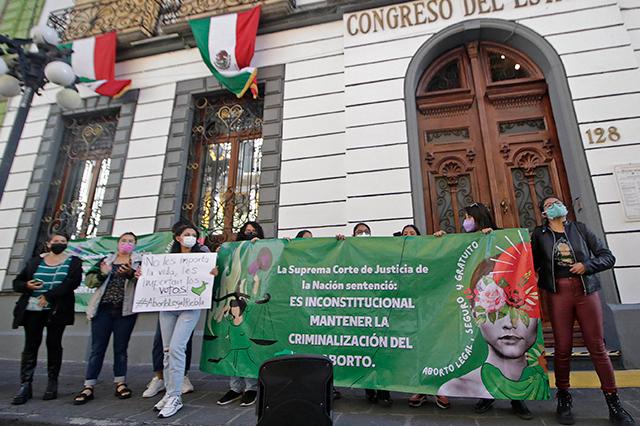 Aborto legal en Puebla exigirán con marcha y rodada el miércoles