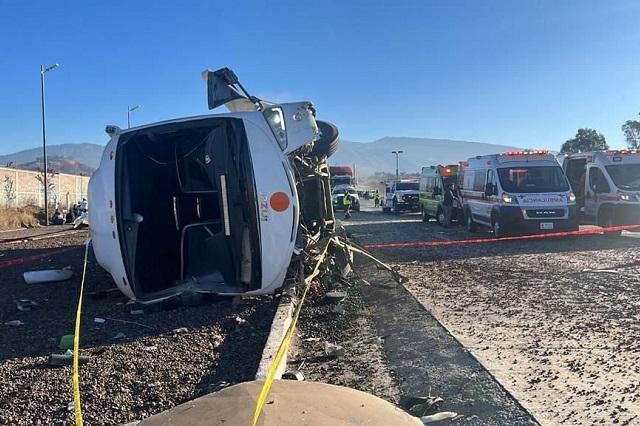 Accidente en la México-Puebla: investigan posible falla en frenos