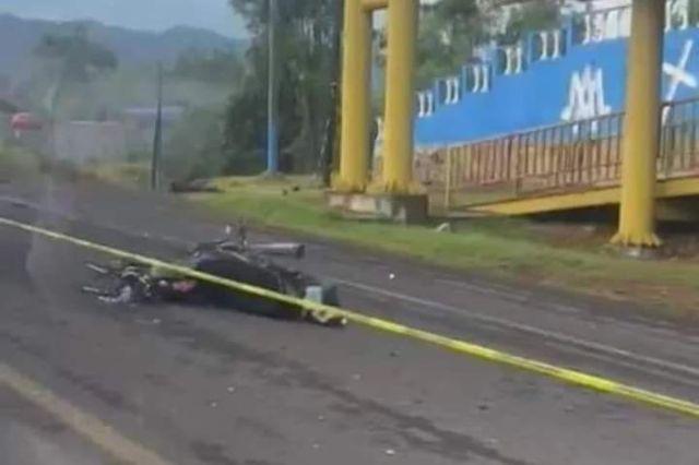 Muere motociclista en accidente en la Zacatlán - Chignahuapan
