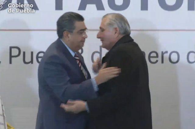 Adán Augusto: gobernador Céspedes y titular SEGOB se reúnen en Puebla (En Vivo)