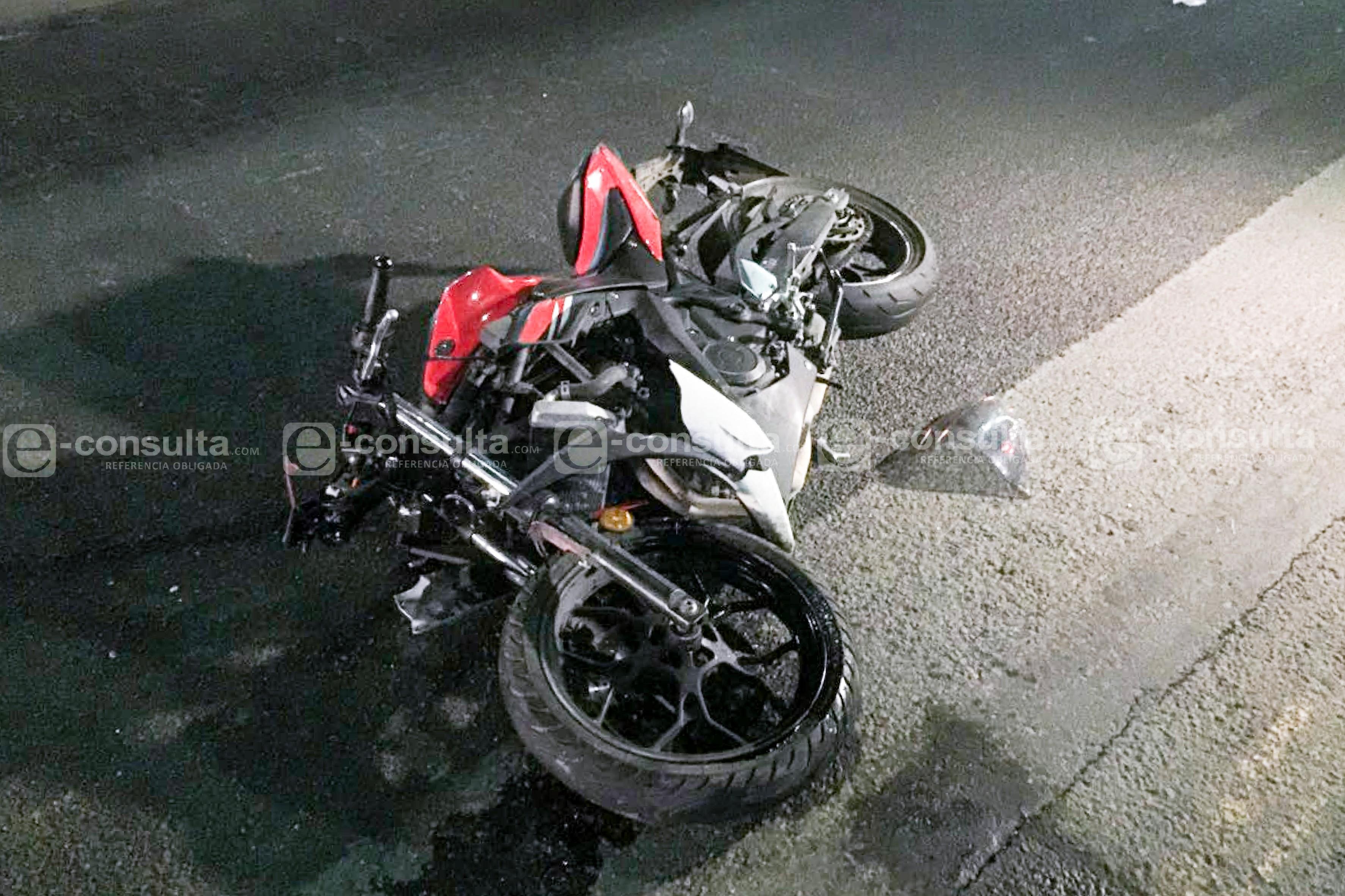 Mueren motociclista y peatón en accidente en la México-Puebla