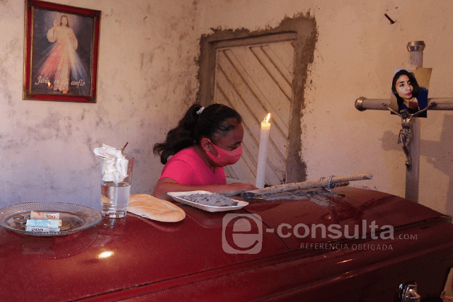 Velan a María Gabriela, madre y víctima de feminicidio en Puebla
