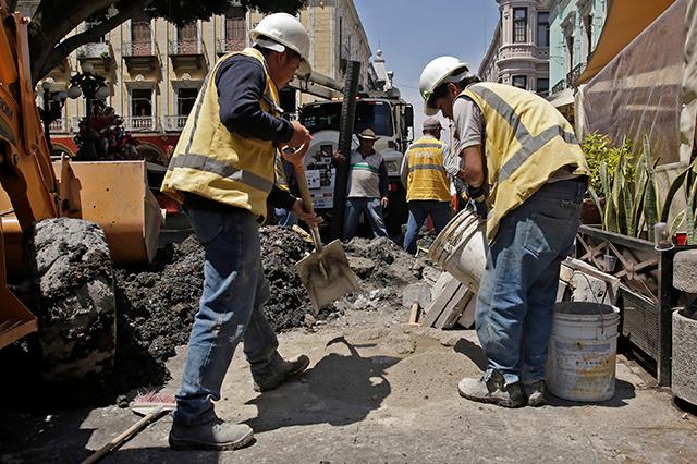 Comercio pide apurar obras en centro de Puebla ante pérdidas