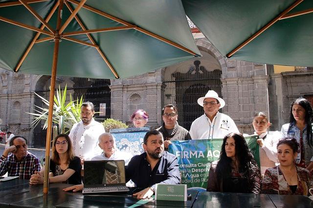 Agua de Puebla enfrenta demanda de 479 mil usuarios por evitar saneamiento