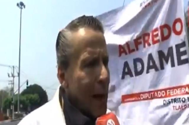 Video: Con insultos y groserías, Alfredo Adame comenzó campaña