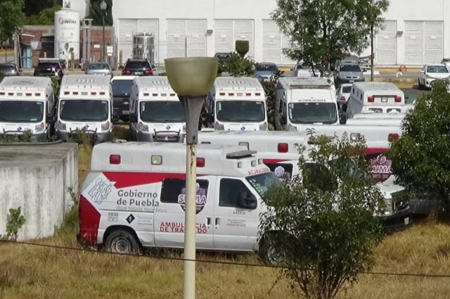Arrumban 30 ambulancias de SUMA en el Hospital del Norte