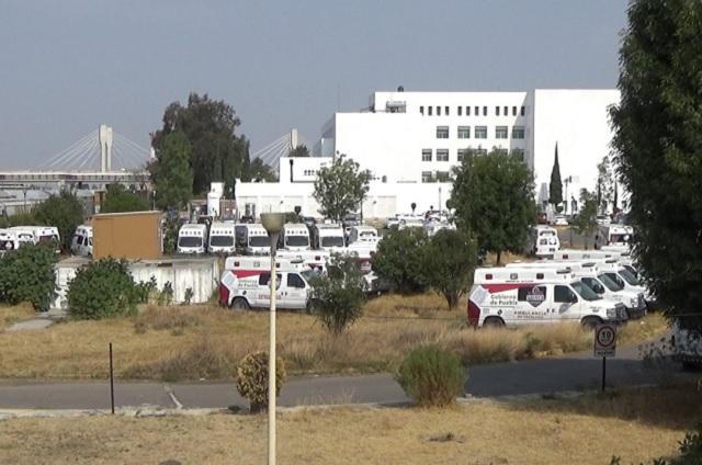 Arrumban 30 ambulancias de SUMA en el Hospital del Norte