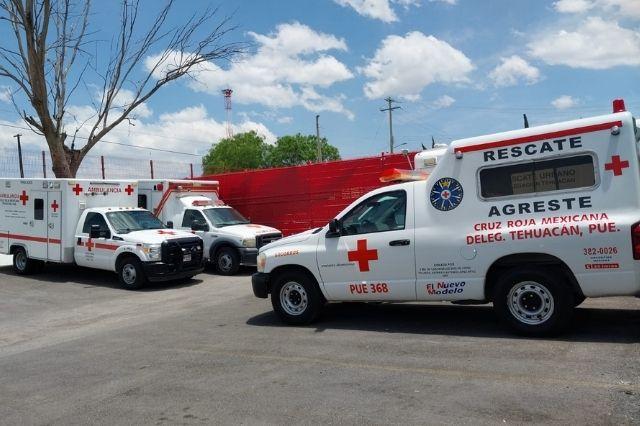 Cruz Roja Tehuacán busca reducir sus tiempos de respuesta