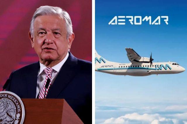 AMLO denunciará a dueños de Aeromar por deudas a México