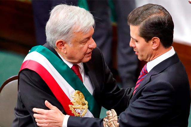 AMLO confiesa que tiene gratitud y respeto a Peña Nieto