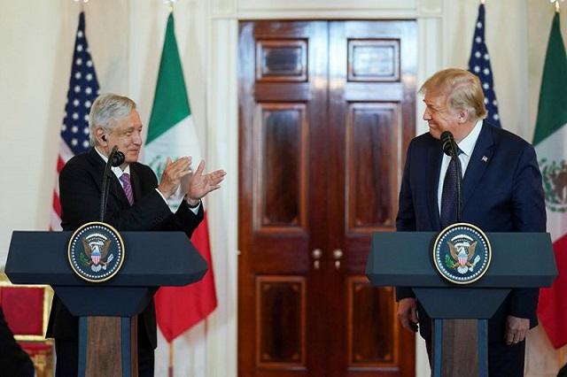 AMLO y Ebrard niegan que Trump haya doblegado a México