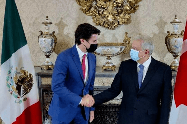 AMLO y Justin Trudeau logran tres acuerdos en reunión bilateral