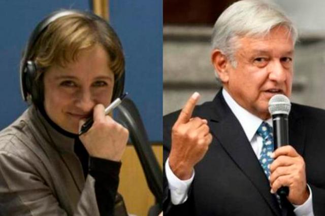 Aristegui responde a AMLO por acusaciones en su contra