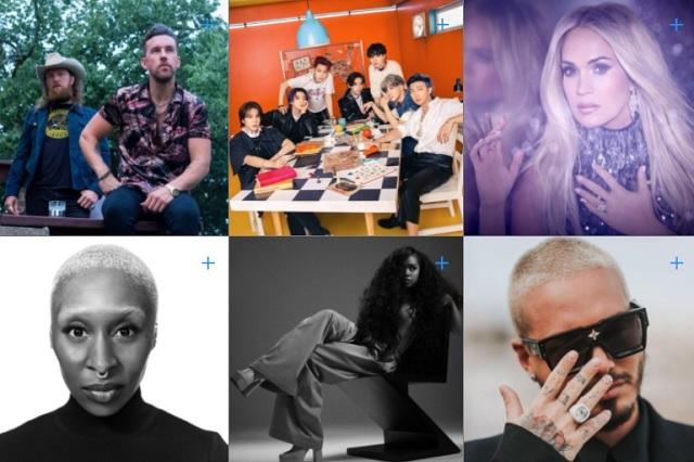 Estos son los artistas que se presentarán en los Grammy 2022