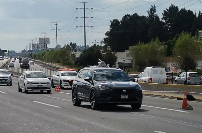 Mujer muerta en autopista México-Puebla intentó cruzar la carretera