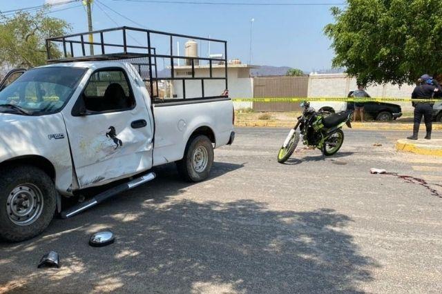 Atropella y mata a motociclista en Chiautla; lo dejan libre