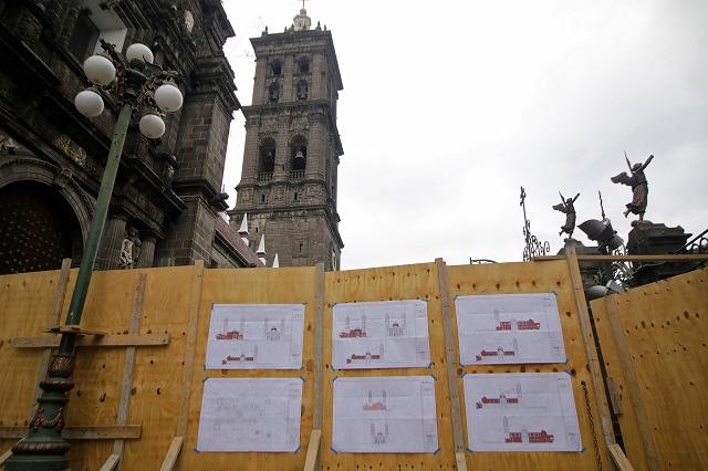 Rehabilitación de Catedral de Puebla cuesta 4 mdp