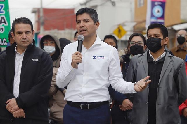Eduardo Rivera: DAP en Puebla será para seguridad y luminarias