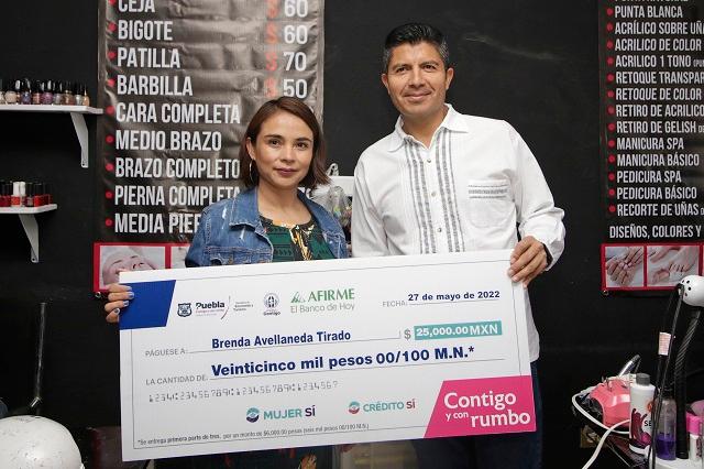 Ayuntamiento de Puebla recibe 900 solicitudes para “Crédito Contigo”