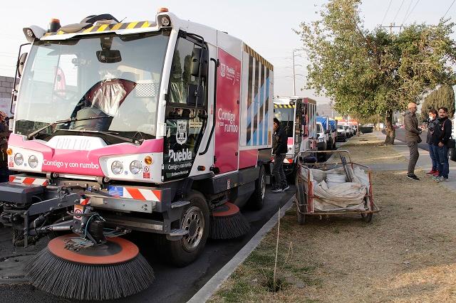 Basura en Puebla: limpieza de calles cuesta a poblanos 2.6 mdp cada mes
