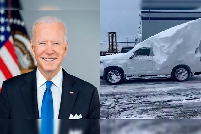 Biden aprueba alerta de emergencia en NY por tormentas de nieve