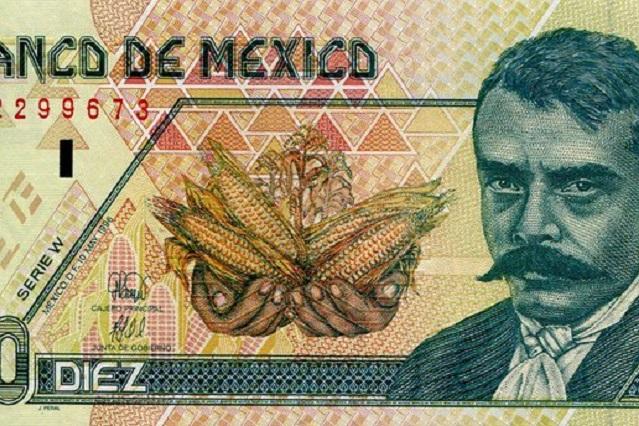Así era el billete de 10 pesos que emitió Banxico en 1994