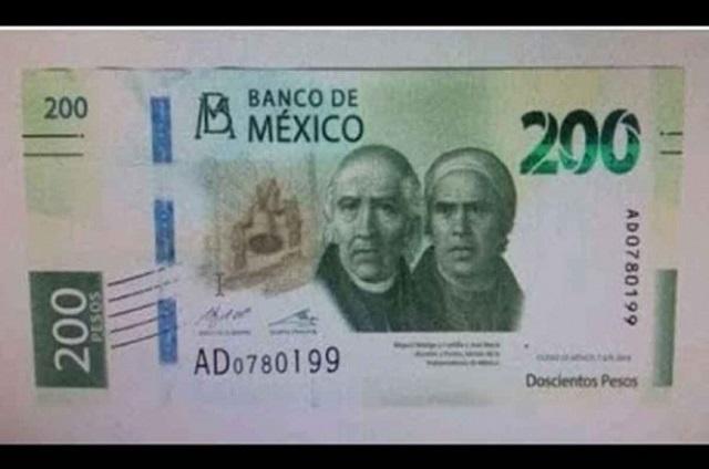 Este es el nuevo billete de 200 pesos que llega en septiembre