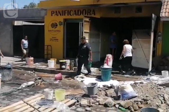 Resulta herido bombero de Tehuacán en incendio