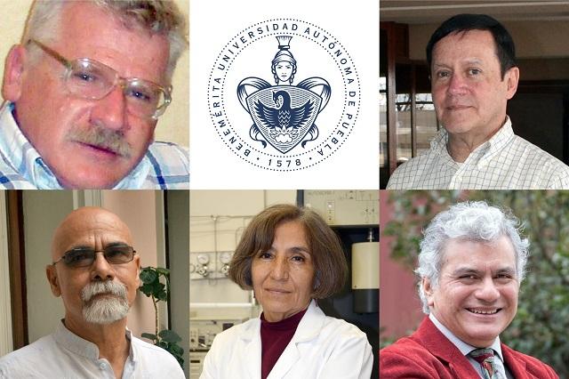 BUAP: distinguen a 5 científicos como Investigador Nacional Emérito
