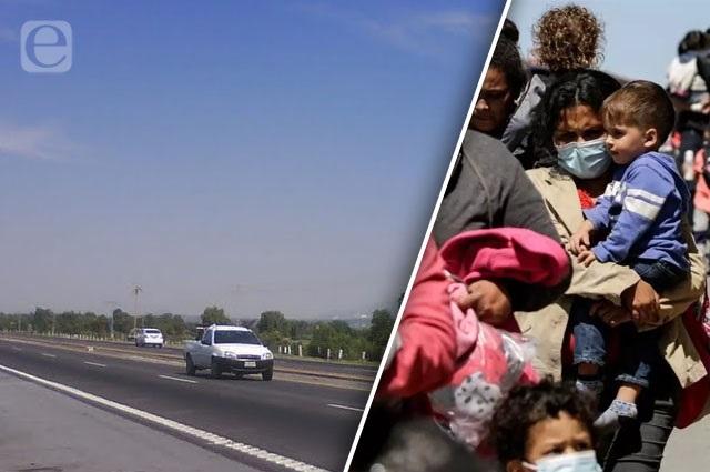 Caen 11 polleros y rescatan a 580 migrantes en Puebla