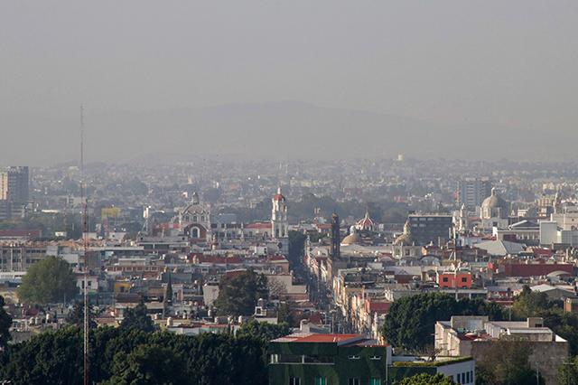 Calidad del aire hoy: Puebla respira smog, metales y ceniza en sábado