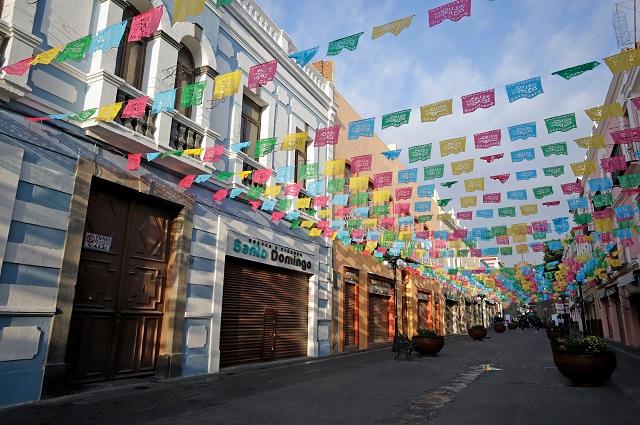 Calle de los Dulces en Puebla: concluyen mantenimiento