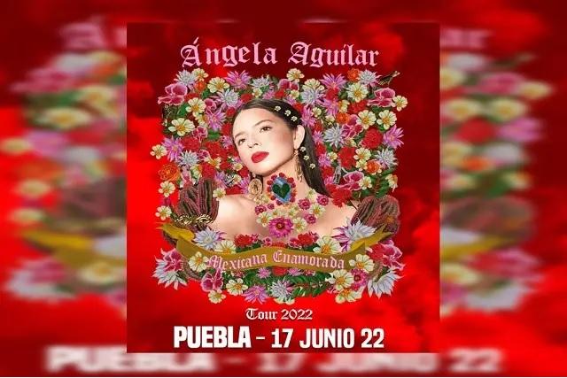 Cancelan concierto de Ángela Aguilar en Puebla