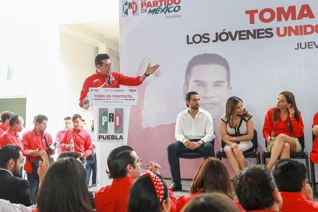 Candidato por Puebla capital se define a nivel nacional: PRI