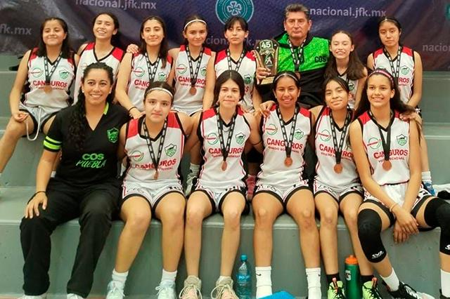 Canguros COS suben al podio en Campeonato Nacional Juvenil A del Conadeip