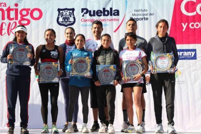 Carrera Contigo Mujer 2023 en Puebla: participaron 2 mil 352 corredoras