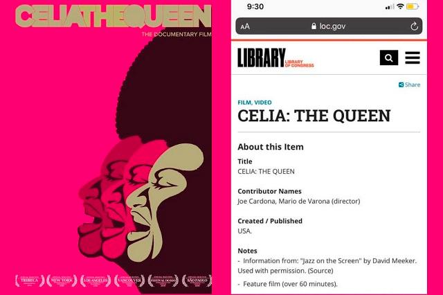 Legado de Celia Cruz entra a la Biblioteca del Congreso de EU