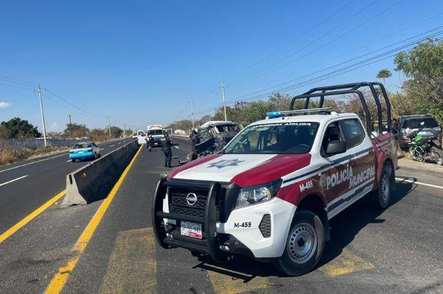 Choque en la carretera Puebla-Huajuapan de León, dos lesionados
