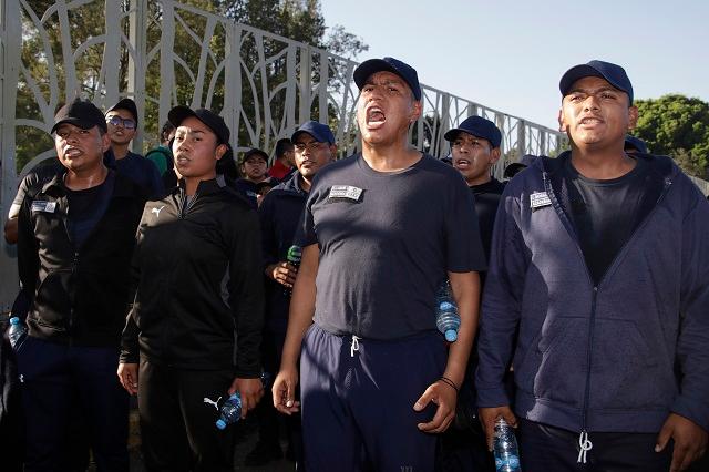 Ciudad de Puebla tendrá 81 policías más en diciembre