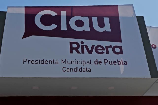 TEEP exonera otra vez a Claudia Rivera de promoción en redes