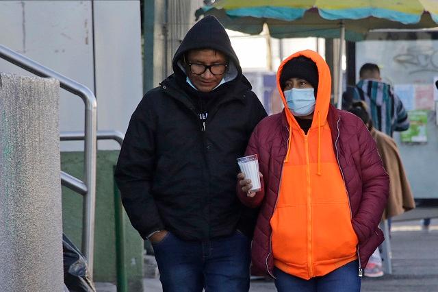 Frente frío 27 causa neblina en Puebla; advierten rachas de aire frío