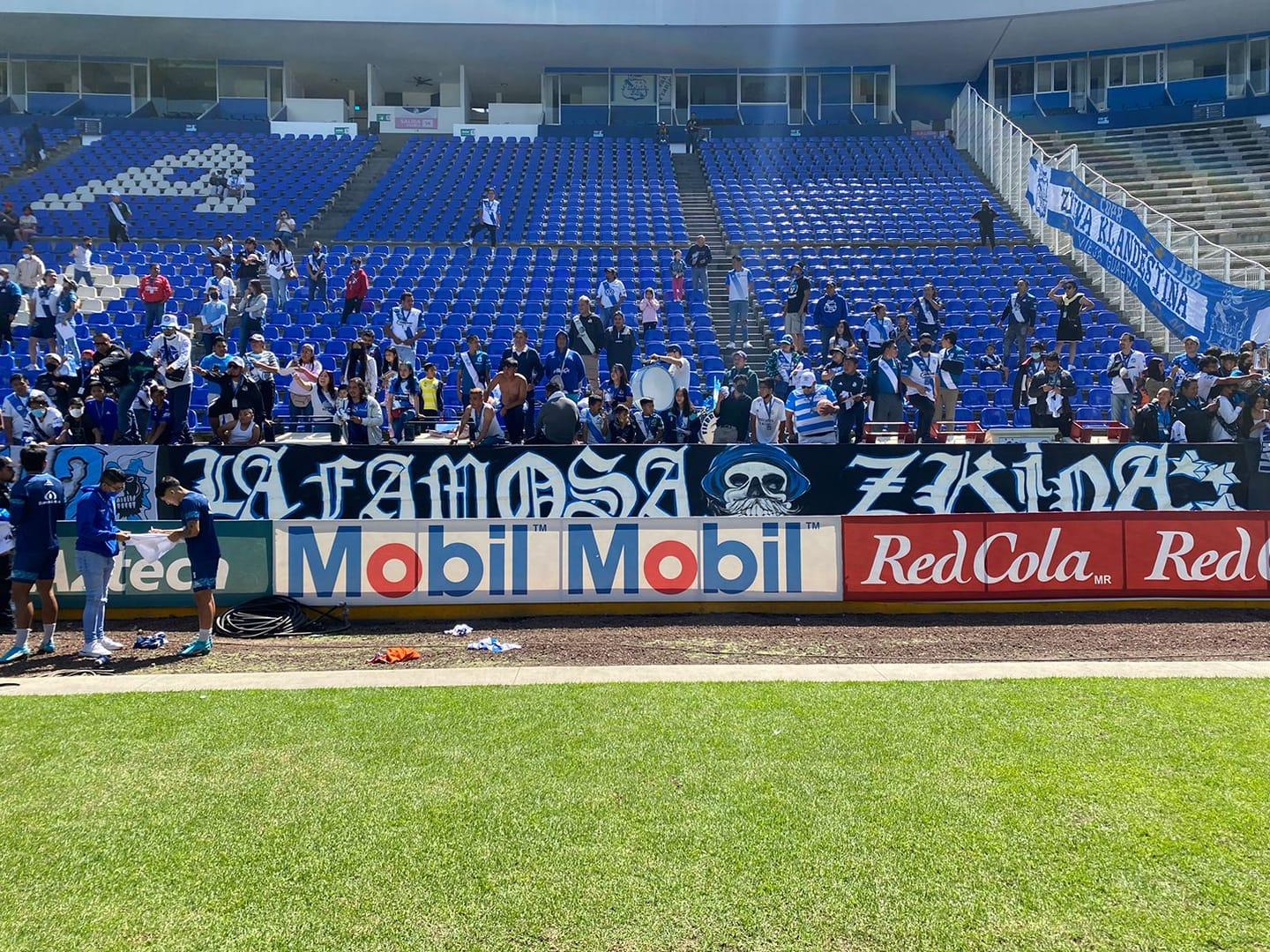 Club Puebla: Barra de la Zkina condena actos de violencia en el Cuauhtémoc