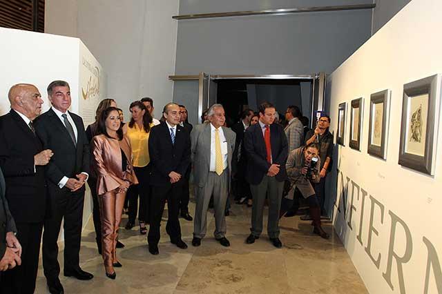 Inaugura Gali exposición: La Divina Comedia, Salvador Dalí