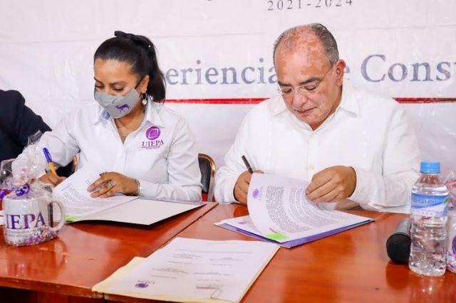 Zacatlán firma convenio con la Universidad Interserrana de Ahuacatlán