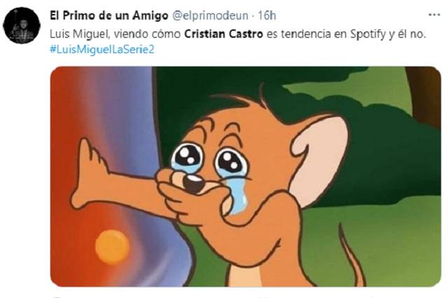 Serie de Luis Miguel hace tendencia a Cristian Castro e inspira memes