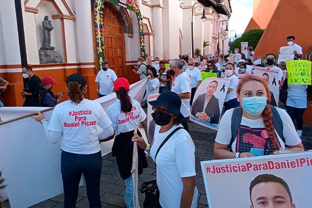 Exigen justicia por la muerte de Daniel Picazo en Huauchinango