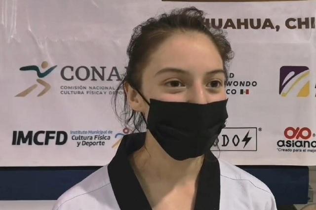 Daniela Souza obtiene el bicampeonato en Taekwondo