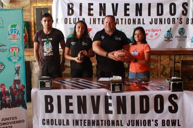 Deporte en Puebla: Presentan el International Junior´s Bowl Cholula 2023