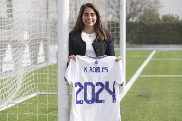Real Madrid amarra a mexicana Kenti Robles hasta el 2024